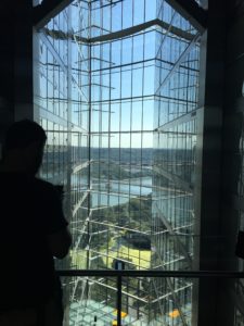Aufzug im Posttower Bonn