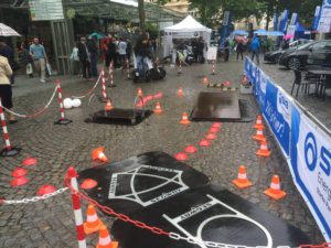Segway-Parkour am Friedensplatz